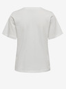 Jacqueline de Yong Weißes Damen-Basic-Shirt JDY Pisa