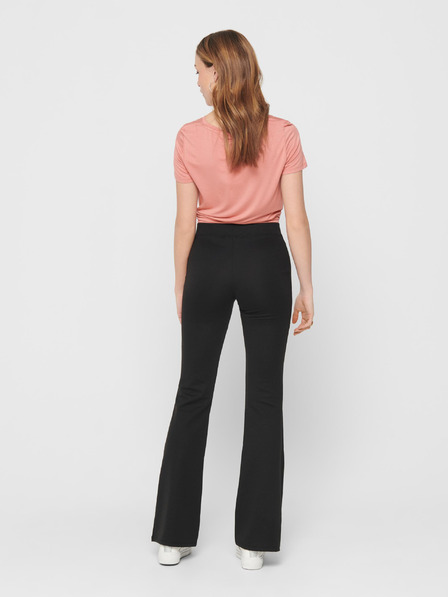 ONLY Schwarze Damen-Hose mit ausgestelltem Schnitt ONLY Fever
