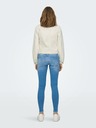ONLY Cremefarbene Damen-Jeansjacke ONLY Tia