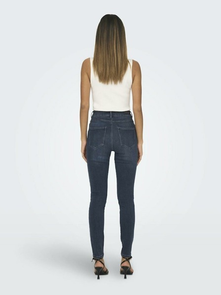 ONLY Dunkelblaue Damen Skinny Jeans ONLY Mila