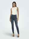 ONLY Dunkelblaue Damen Skinny Jeans ONLY Mila