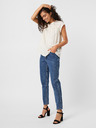 Vero Moda Cremefarbene VERO MODA Debbie Bluse für Frauen