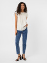 Vero Moda Cremefarbene VERO MODA Debbie Bluse für Frauen