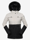 ALPINE PRO Schwarz-graue Damen-Winter-Steppjacke ALPINE PRO EGYPA
