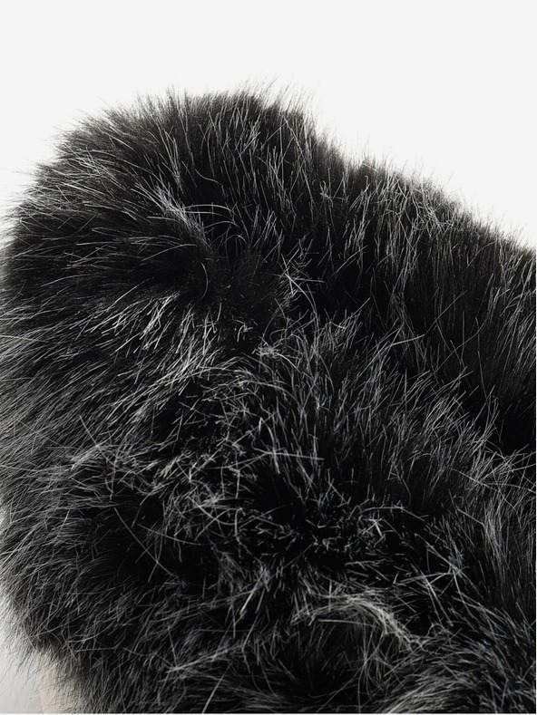 ALPINE PRO Schwarz-graue Damen-Winter-Steppjacke ALPINE PRO EGYPA