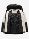 ALPINE PRO Schwarz-graue Damen-Winter-Steppjacke ALPINE PRO EGYPA