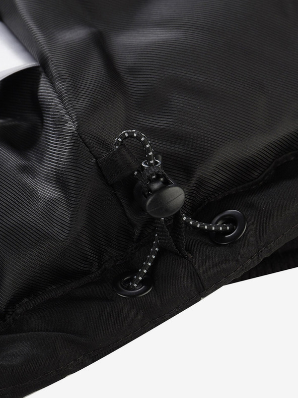 ALPINE PRO Schwarz-graue Damen-Winter-Steppjacke ALPINE PRO EGYPA