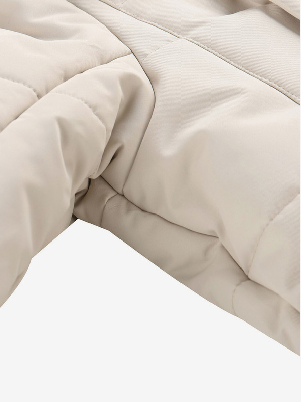 ALPINE PRO Schwarz-graue Damen-Winter-Steppjacke ALPINE PRO EGYPA