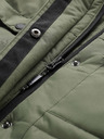 ALPINE PRO Schwarz-grüne Damen-Winterjacke ALPINE PRO EGYPA