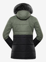 ALPINE PRO Schwarz-grüne Damen-Winterjacke ALPINE PRO EGYPA