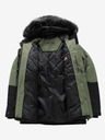 ALPINE PRO Schwarz-grüne Damen-Winterjacke ALPINE PRO EGYPA