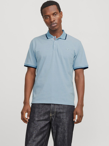 Jack & Jones Hellblaues Herren-Polohemd Jack & Jones