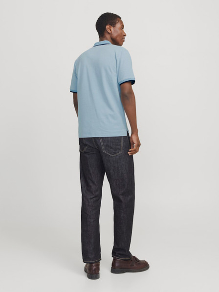 Jack & Jones Hellblaues Herren-Polohemd Jack & Jones