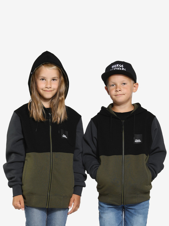 Horsefeathers Kids Jordan II Sweatshirt Pferdefedern - schwarz
