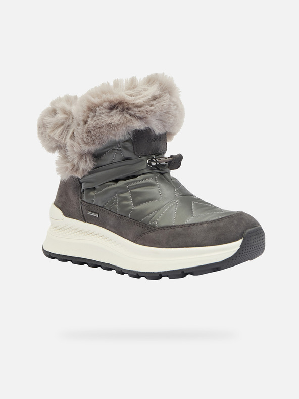 Geox Dunkelgraue Geox Damenstiefeletten Spherica Actif X2 Abx