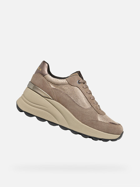 Geox Geox Spherica EC13 Beige Damen Turnschuhe