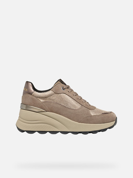Geox Geox Spherica EC13 Beige Damen Turnschuhe