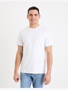 Celio Weißes Herren T-Shirt Celio Geteboude