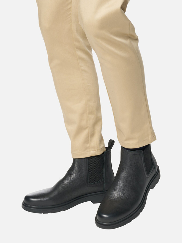 Geox Schwarze Herren-Stiefeletten Geox Spherica EC1