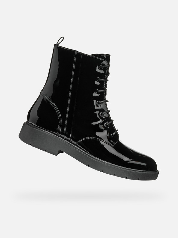 Geox Schwarze Damen Geox Spherica Ec1 Stiefeletten