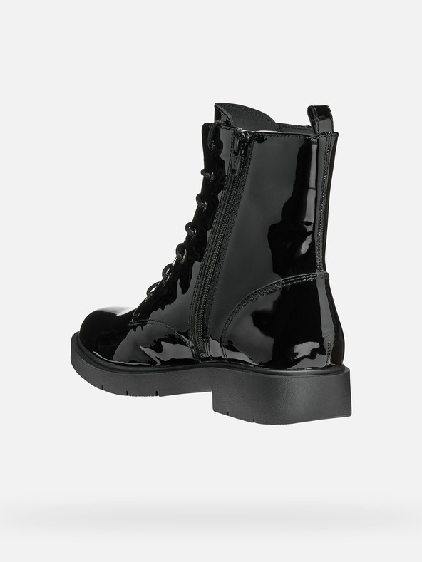 Geox Schwarze Damen Geox Spherica Ec1 Stiefeletten