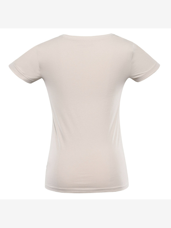 ALPINE PRO Damen-T-Shirt aus Bio-Baumwolle ALPINE PRO TERMESA 2 moonbeam variant pa