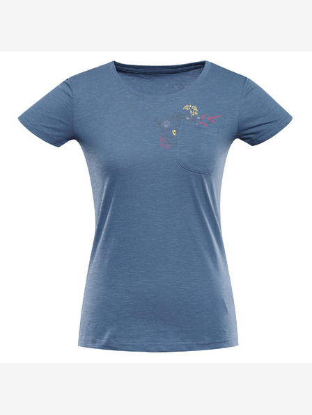 ALPINE PRO Damen Baumwoll-T-Shirt ALPINE PRO BOLENA 2 indigoblau Variante pa
