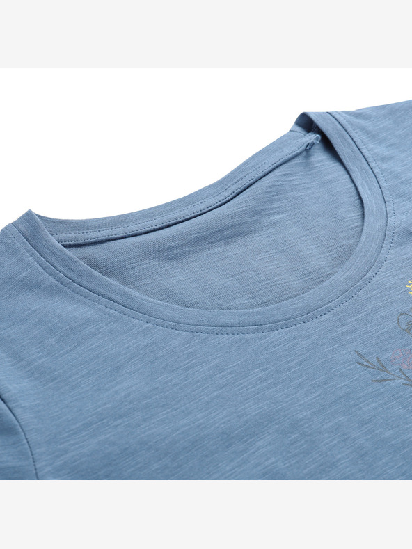 ALPINE PRO Damen Baumwoll-T-Shirt ALPINE PRO BOLENA 2 indigoblau Variante pa