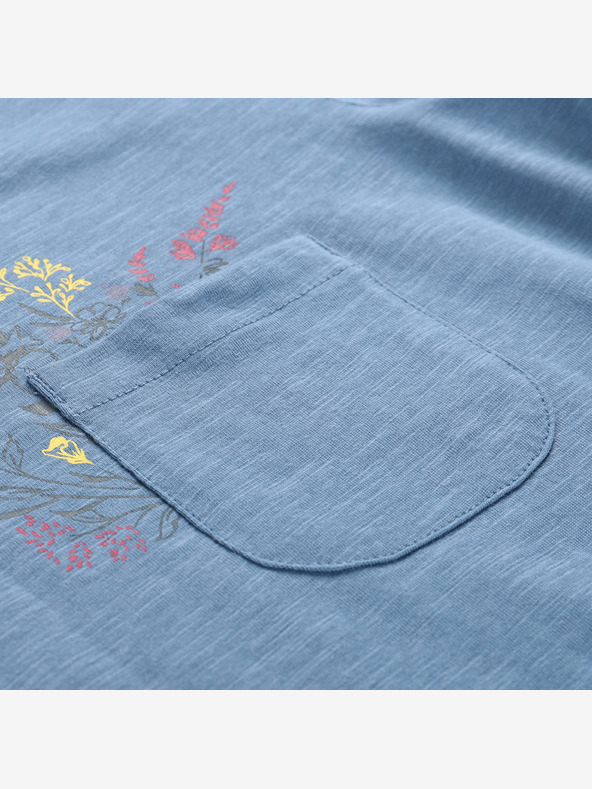 ALPINE PRO Damen Baumwoll-T-Shirt ALPINE PRO BOLENA 2 indigoblau Variante pa