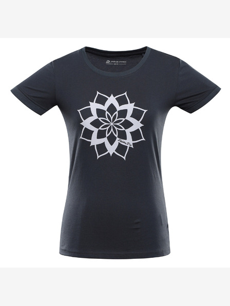 ALPINE PRO Damen-T-Shirt aus Bio-Baumwolle ALPINE PRO TERMESA 2 dunkel schiefergrau