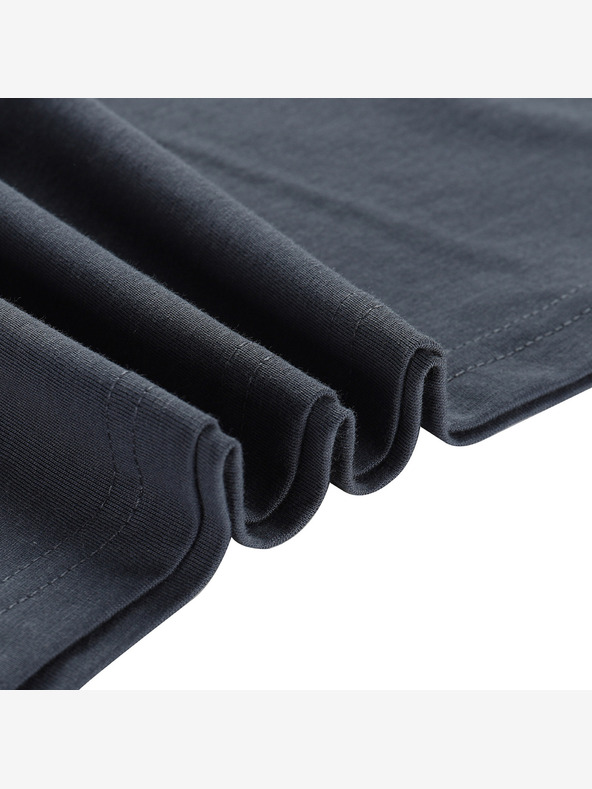 ALPINE PRO Damen-T-Shirt aus Bio-Baumwolle ALPINE PRO TERMESA 2 dunkel schiefergrau