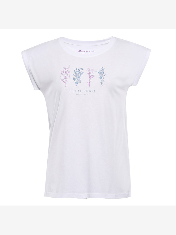 ALPINE PRO Damen-T-Shirt ALPINE PRO OMBA 2 weiß Variante pa