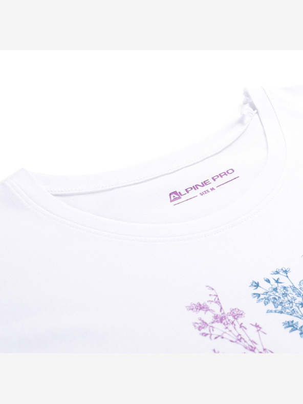 ALPINE PRO Damen-T-Shirt ALPINE PRO OMBA 2 weiß Variante pa