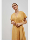 Moodo Gelbes langes Kleid Moodo