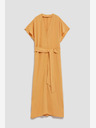 Moodo Gelbes langes Kleid Moodo