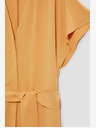 Moodo Gelbes langes Kleid Moodo
