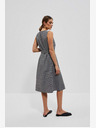 Moodo Schwarz-weißes Kleid Moodo