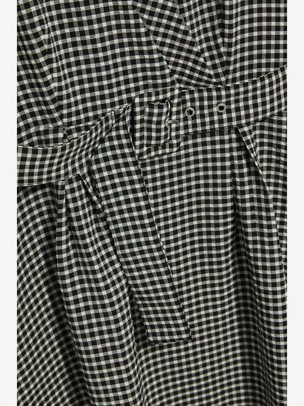 Moodo Schwarz-weißes Kleid Moodo