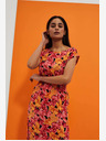 Moodo Moodo Maxikleid mit Blumendruck