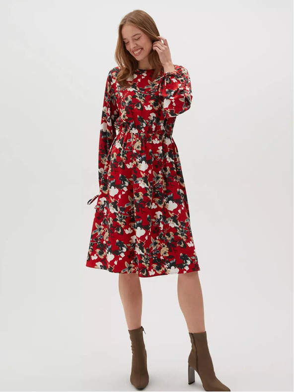 Moodo Gemustertes Damen-Kleid Moodo