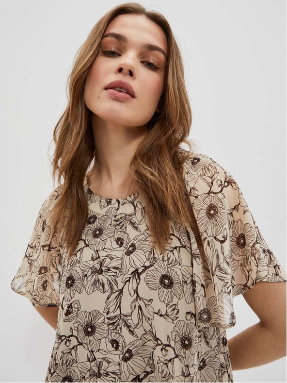 Moodo Damen Blumenkleid Moodo