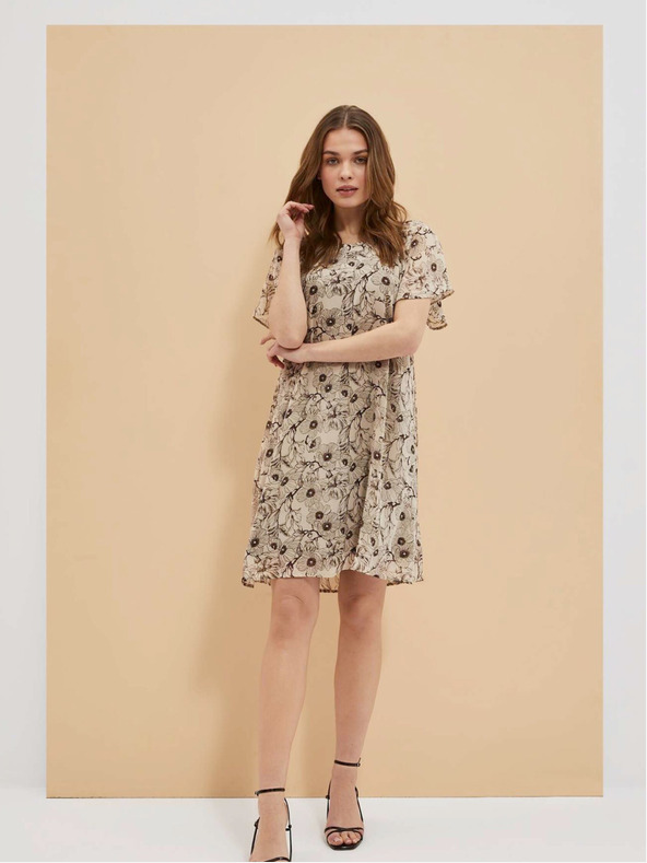 Moodo Damen Blumenkleid Moodo