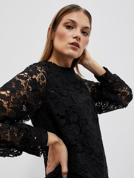 Moodo Schwarz Damen Moodo Kleid