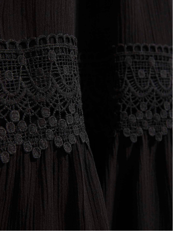 Moodo Schwarz Damen Moodo Kleid