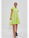 Moodo Hellgrünes Hemdkleid Moodo