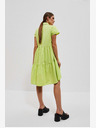 Moodo Hellgrünes Hemdkleid Moodo