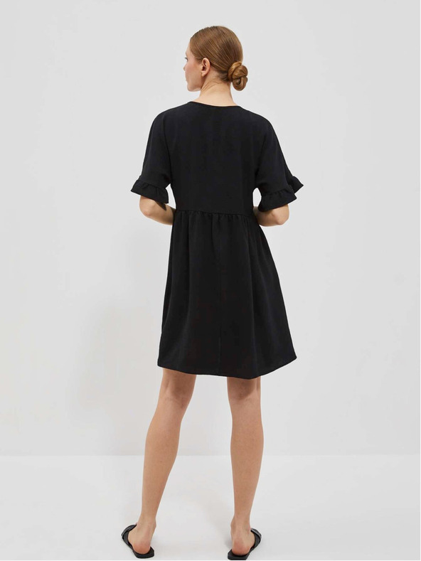 Moodo Schwarz Damen Moodo Kleid