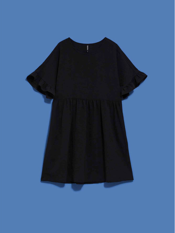 Moodo Schwarz Damen Moodo Kleid