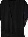 Moodo Schwarzes langes Damenkleid Moodo