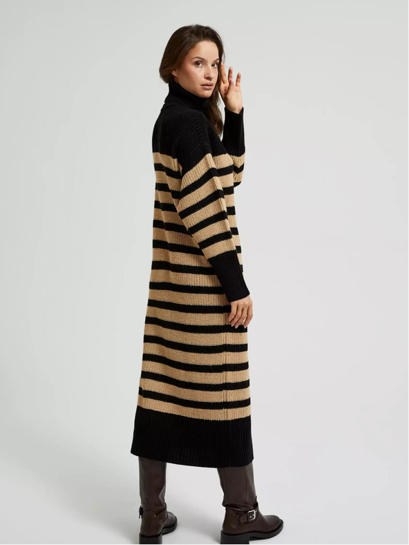 Moodo Damen-Rollkragenkleid Moodo